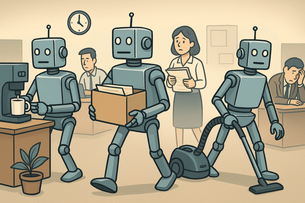 Robots Taking Over Boring Jobs